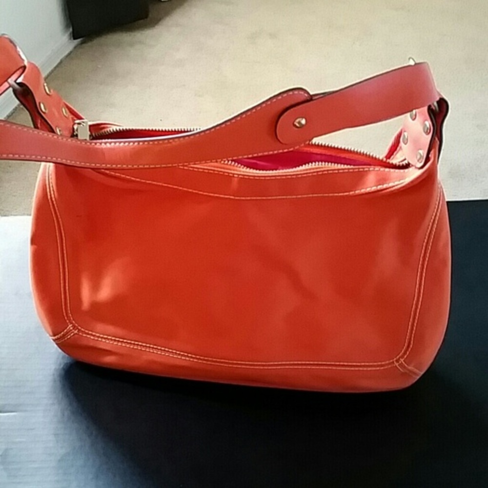 Maxximum orange twill handbag